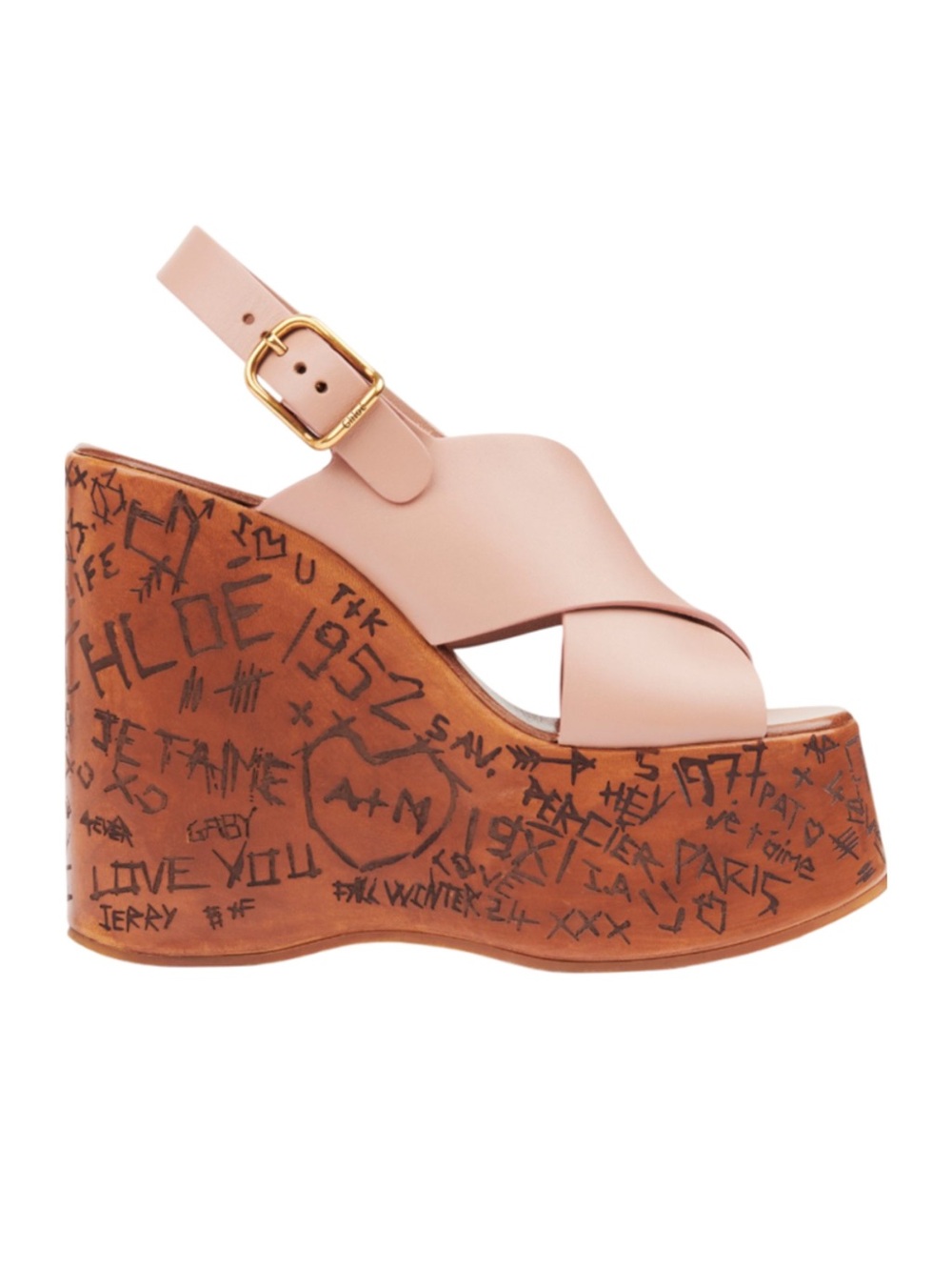 ✨ NEW CHLOE Maxime Wedge Sandals $1,446